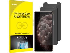 JETech Privacy Screen Protector for iPhone 11 Pro iPhone Xs and iPhone X 58Inch Anti Spy Tempered Glass Film 2Pack