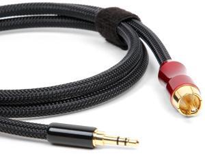 Premium SPDIF Digital Coaxial Audio Cable - 3.5mm (1/8) to RCA, 3ft, Polarity: Tip - Signal, Sleeve - Ground Premium SPDIF Digital Coaxial Audio Cable - 3.5mm (1/8) to RCA, 3ft, Polarity: Tip - Signal, Sleeve - Ground