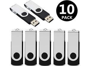 Aiibe 10 Pack 8GB USB Flash Drive Flash Drives USB 2.0 Thumb Drive Memory Stick Zip Drives Bulk (8GB 10 Pack Black) Aiibe 10 Pack 8GB USB Flash Drive Flash Drives USB 2.0 Thumb Drive Memory Stick Zip Drives Bulk (8GB 10 Pack Black)