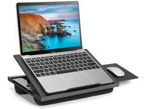 Adjustable Lap Desk - with 6 Adjustable Angles, Detachable Mouse Pad, Dual Cushions Laptop Stand for Car Laptop Desk, Work Table, Lap Writing Board & Drawing Desk on Sofa or Bed Adjustable Lap Desk - with 6 Adjustable Angles, Detachable Mouse Pad, Dual Cushions Laptop Stand for Car Laptop Desk, Work Table, Lap Writing Board & Drawing Desk on Sofa or Bed