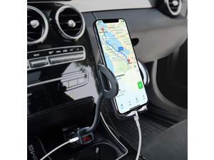 Phone Holder for Car, Adjustable 4 in 1 Car Phone Mount Cigarette Lighter Cell Phone Car Mount with Dual Port USB Charger Compatible iPhone 11 X 8, iPad, Galaxy S9 S8, Mate20 P30, GPS and More Phone Holder for Car, Adjustable 4 in 1 Car Phone Mount Cigarette Lighter Cell Phone Car Mount with Dual Port USB Charger Compatible iPhone 11 X 8, iPad, Galaxy S9 S8, Mate20 P30, GPS and More