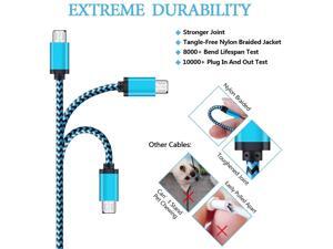 Micro USB Cable,5Pack 6.6FT/2M Ailkin Quick Charge Cable Braided Micro USB 2.0 A Male to Micro B USB Charger Cord for Samsung Galaxy S6 S7 Edge Plus, LG,Moto X, HTC, Android Tablets and More Micro USB Cable,5Pack 6.6FT/2M Ailkin Quick Charge Cable Braided Micro USB 2.0 A Male to Micro B USB Charger Cord for Samsung Galaxy S6 S7 Edge Plus, LG,Moto X, HTC, Android Tablets and More