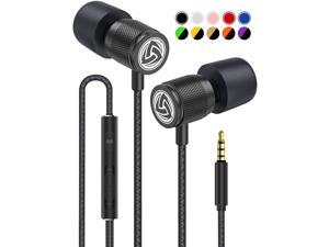 Wired Earbuds - LUDOS Ultra in Ear Headphones with Microphone, Earphones with Mic and Volume Control, Memory Foam, Reinforced Cable, Bass Compatible with iPhone, Apple, iPad, Computer, Laptop, PC Wired Earbuds - LUDOS Ultra in Ear Headphones with Microphone, Earphones with Mic and Volume Control, Memory Foam, Reinforced Cable, Bass Compatible with iPhone, Apple, iPad, Computer, Laptop, PC