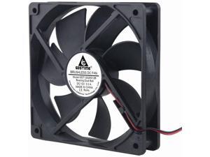 Dual Ball Bearings 120mm x 120mm x 25mm 5 inch 12v Brushless DC Cooling Exhaust Fan Dual Ball Bearings 120mm x 120mm x 25mm 5 inch 12v Brushless DC Cooling Exhaust Fan