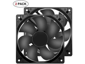 120mm Case Fan 120x120x25mm 12cm Computer PC Fan DC 12V 2Wire with 2Pin 3Pin 4Pin Connector Cooling Fan 1600RPM 2-Pack 120mm Case Fan 120x120x25mm 12cm Computer PC Fan DC 12V 2Wire with 2Pin 3Pin 4Pin Connector Cooling Fan 1600RPM 2-Pack