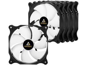 120mm Case Fan, PC Case Fan High Performance, 3-pin Connector, PF12 Series 5 Packs 120mm Case Fan, PC Case Fan High Performance, 3-pin Connector, PF12 Series 5 Packs