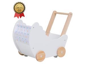 wooden baby stroller walker