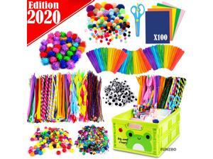 Arts and Crafts Supplies Kit for Kids - Craft Art Supply Kit for Toddlers Age 4 5 6 7 8 9 - All in One D.I.Y. Crafting Collage Arts Set for Kids (Mega) Arts and Crafts Supplies Kit for Kids - Craft Art Supply Kit for Toddlers Age 4 5 6 7 8 9 - All in One D.I.Y. Crafting Collage Arts Set for Kids (Mega)