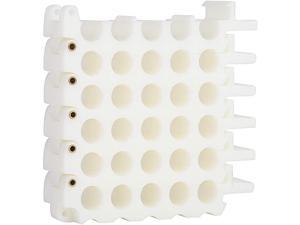 Cable Comb Tool 25-Hole Cable Dresser, Bundler and Organizing Tool for Data Center, Server Rooms and Machine Room Wire Management and Organizer (5 holes x 5 rows, White) Cable Comb Tool 25-Hole Cable Dresser, Bundler and Organizing Tool for Data Center, Server Rooms and Machine Room Wire Management and Organizer (5 holes x 5 rows, White)