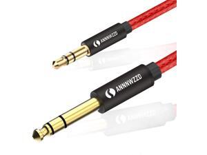 3.5mm to 6.35mm TRS Stereo Audio Cable??6.35 1/4 Male to 3.5 1/8 Male Aux Jack for iPod, Laptop,Home Theater Devices, and Amplifiers (5m/15ft) 3.5mm to 6.35mm TRS Stereo Audio Cable??6.35 1/4 Male to 3.5 1/8 Male Aux Jack for iPod, Laptop,Home Theater Devices, and Amplifiers (5m/15ft)