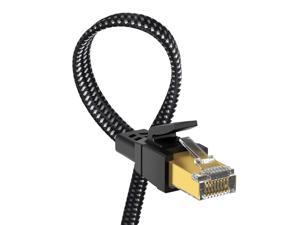 Ethernet Cable 3 ft Cat 8 Zosion 40Gbps 2000Mhz High Speed Gigabit LAN Network Cables with SSTP RJ45 Gold Plated Connector for Switch Router Modem Patch Modem 