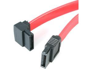 0.5 Meter Single Right Angle Connector 1.5 ft QualConnectTM Serial ATA Cable Internal SATA 