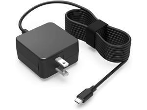 AC Charger Fit for Samsung Chromebook Plus Pro XE513C24 XE510C24 XE513C24-K01US/Chromebook Plus V2 XE520QAB XE521QAB XE525QBB W16-030N1 XE520QAB-K01US XE520QAB-K02US 7.5Ft Power Supply Adapter Cord AC Charger Fit for Samsung Chromebook Plus Pro XE513C24 XE510C24 XE513C24-K01US/Chromebook Plus V2 XE520QAB XE521QAB XE525QBB W16-030N1 XE520QAB-K01US XE520QAB-K02US 7.5Ft Power Supply Adapter Cord