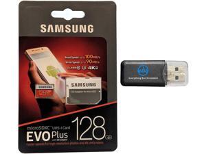 Samsung Galaxy S9 Memory Card 128GB Micro SDXC EVO Plus Class 10 UHS-1 S9 Plus S9+ Cell Phone Smartphone with Everything But Stromboli (TM) Card Reader (MB-MC128) Samsung Galaxy S9 Memory Card 128GB Micro SDXC EVO Plus Class 10 UHS-1 S9 Plus S9+ Cell Phone Smartphone with Everything But Stromboli (TM) Card Reader (MB-MC128)