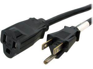 StarTech.com 15 ft Extension Cord - 16 AWG Power Extension Cable Cord - NEMA 5-15R to NEMA 5-15P - Power Supply Cord (PAC10115) StarTech.com 15 ft Extension Cord - 16 AWG Power Extension Cable Cord - NEMA 5-15R to NEMA 5-15P - Power Supply Cord (PAC10115)
