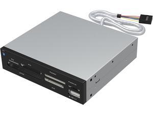 Sabrent 74-in-1 3.5-Inch Internal Flash Media Card Reader/Writer with USB Port (CR-USNT) Sabrent 74-in-1 3.5-Inch Internal Flash Media Card Reader/Writer with USB Port (CR-USNT)