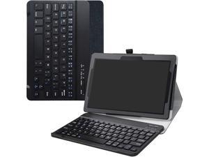 Lenovo Tab E10 Wireless Keyboard Case, Detachable Wireless Keyboard Standing PU Leather Cover for 10.1" Lenovo Tab E10 2018 Android Tablet PC,Black Lenovo Tab E10 Wireless Keyboard Case, Detachable Wireless Keyboard Standing PU Leather Cover for 10.1" Lenovo Tab E10 2018 Android Tablet PC,Black
