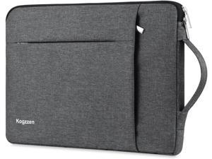 Kogzzen 11 11.6 12 Inch Laptop Sleeve Shockproof Notebook Case Bag Compatible with MacBook 12"/ MacBook Air 11.6"/ Surface Pro, Chromebook Dell HP Samsung Asus Acer - Gray
