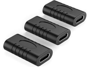 USB C Coupler Female to Female 3 Pack Type C Extender Adapter USB 3.0 High Speed Charging USBC Extension Connector Compatible for Pixel 2 3 XL Nexus 6P S10 S9 Mate 20 P20 USB C Coupler Female to Female 3 Pack Type C Extender Adapter USB 3.0 High Speed Charging USBC Extension Connector Compatible for Pixel 2 3 XL Nexus 6P S10 S9 Mate 20 P20