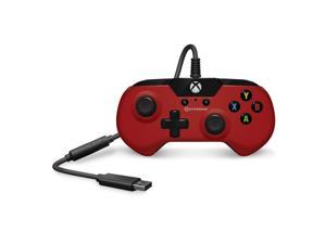 Hyperkin X91 Wired Controller for Xbox One/ Windows 10 PC (Red) - Officially Licensed by Xbox