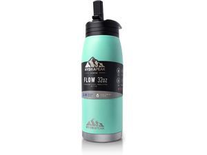 Flow 32oz Stainless Steel Water Bottle | Vacuum Insulated Thermos | BPA-Free and Leak-Proof | Wide Mouth Flask with Bite Straw Non-Slip Handle | On The Go Personal Canteen Flow 32oz Stainless Steel Water Bottle | Vacuum Insulated Thermos | BPA-Free and Leak-Proof | Wide Mouth Flask with Bite Straw Non-Slip Handle | On The Go Personal Canteen