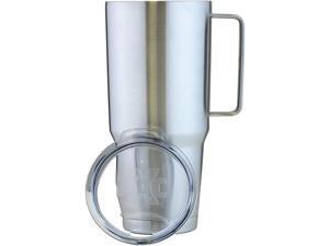 X-PAC by Double Vacuum Wall Stainless Steel Tumbler with Lid 64 Ounce Stainless Steel With Handle X-PAC by Double Vacuum Wall Stainless Steel Tumbler with Lid 64 Ounce Stainless Steel With Handle