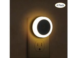 Night Light Plug in with Dusk to Dawn Sensor Automatic LED Night Lights Soft White 0.6W 60LM LED Plug-in Nightlight Suitable for Bedroom Bathroom Stairs Hallway Kids Room 4 Pack Night Light Plug in with Dusk to Dawn Sensor Automatic LED Night Lights Soft White 0.6W 60LM LED Plug-in Nightlight Suitable for Bedroom Bathroom Stairs Hallway Kids Room 4 Pack