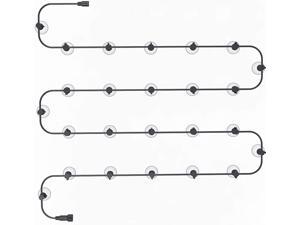 Solar String Lights Without Solar Panel Waterproof LED Indoor/Outdoor Hanging Umbrella Lights with 25 Bulbs - 27 Ft Patio Lights for Deckyard Tents Market Cafe Gazebo Porch Party Decor Solar String Lights Without Solar Panel Waterproof LED Indoor/Outdoor Hanging Umbrella Lights with 25 Bulbs - 27 Ft Patio Lights for Deckyard Tents Market Cafe Gazebo Porch Party Decor