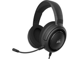 Corsair HS35 - Stereo Gaming Headset - Memory Foam Earcups - Works with PC Mac Xbox Series X Xbox Series S Xbox One PS5 PS4 Nintendo Switch iOS and Android - Carbon (CA-9011195-NA)