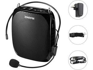 Zoweetek Portable Rechargeable Mini Voice Amplifier with Wired Microphone Headset and Waistband Supports MP3 Format Audio for Teachers Singing Coaches Training Presentation Tour Guide Zoweetek Portable Rechargeable Mini Voice Amplifier with Wired Microphone Headset and Waistband Supports MP3 Format Audio for Teachers Singing Coaches Training Presentation Tour Guide