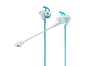 Turtle Beach Battle Buds In-Ear Gaming Headset for Mobile Gaming, Nintendo Switch, Xbox One, Xbox Series X|S, PlayStation 5, PS4 Pro and PS4 PS5 White/Teal