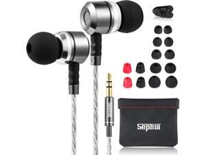 Sephia SP3060 Earbuds Noise Isolating in Ear Headphones Powerful Bass Sound High Definition Pure Audio Earphones Compatible with iPhone iPod iPad MP3 Players Samsung Smartphones and Tablets Sephia SP3060 Earbuds Noise Isolating in Ear Headphones Powerful Bass Sound High Definition Pure Audio Earphones Compatible with iPhone iPod iPad MP3 Players Samsung Smartphones and Tablets