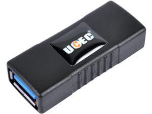 UCEC USB 3.0 Adapter - Type A Female to Female -Connector Converter Adapter - Black UCEC USB 3.0 Adapter - Type A Female to Female -Connector Converter Adapter - Black
