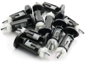 RuiLing 10pcs Useful Mounting Clip Mount Pins Durable Push Screw Fastener for Intel Socket LGA 775 CPU Cooling Fan Coolers RuiLing 10pcs Useful Mounting Clip Mount Pins Durable Push Screw Fastener for Intel Socket LGA 775 CPU Cooling Fan Coolers