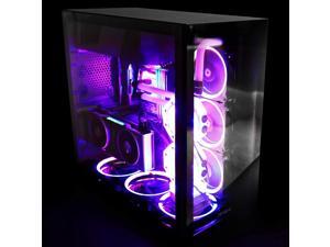 RGB Fans, 120mm Case Fan, RGB High Performance PC Fan, 4-Pin RGB, Spark Series, 3 Packs RGB Fans, 120mm Case Fan, RGB High Performance PC Fan, 4-Pin RGB, Spark Series, 3 Packs