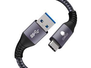 USB C Cable UP 10Gbps, CONMDEX (2-Pack) USB-C 3.1 Gen 2 USB-A Android Auto Cable, 3A Fast Charging Sync Data Transfer Cord for Samsung Galaxy S10/S9/S8 Note 9/8, 6.6FT USB C Cable UP 10Gbps, CONMDEX (2-Pack) USB-C 3.1 Gen 2 USB-A Android Auto Cable, 3A Fast Charging Sync Data Transfer Cord for Samsung Galaxy S10/S9/S8 Note 9/8, 6.6FT
