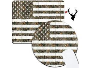 Gaming Mouse Pad 2 Pack with Deadwood Flag Pattern Mouse Mat Non-Slip Rubber Base Cute Mousepads for Laptop Accessories Desk Computers Office Wireless Mouse and Black Deer Stickers Gaming Mouse Pad 2 Pack with Deadwood Flag Pattern Mouse Mat Non-Slip Rubber Base Cute Mousepads for Laptop Accessories Desk Computers Office Wireless Mouse and Black Deer Stickers