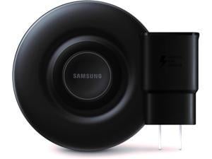 Samsung Qi Certified Fast Charge Wireless Charger Pad (2019 Edition) with Cooling Fan for Galaxy Phones, Watches and Apple Iphone Devices - US Version