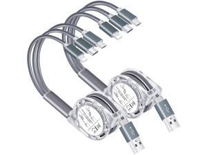 Arsiperd Multi USB Retractable Charging Cable, 3.3FT 3 in 1 Multiple Charger Cord Adapter Connector with Type C/Micro USB Port for Tablets Android Samsung Huawei Phone XS/X/8/7 Universal Use (2Pack) Arsiperd Multi USB Retractable Charging Cable, 3.3FT 3 in 1 Multiple Charger Cord Adapter Connector with Type C/Micro USB Port for Tablets Android Samsung Huawei Phone XS/X/8/7 Universal Use (2Pack)