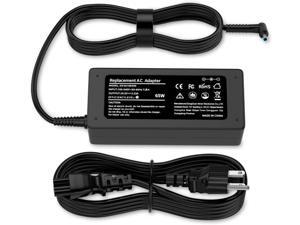 65W AC Adapter Laptop Charger Compatible for HP Envy Pavilion Stream X360 13 15 17 15-1039wm 15-1033wm 15-w117cl 15-w237cl 15m-cn0011dx 15m-bp111dx 15m-bq121dx Laptop Notebook PC Power Supply Cord