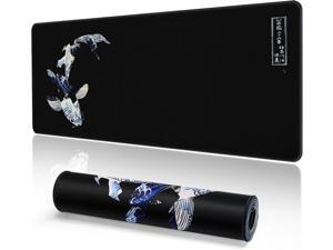 Mouse Pad Gaming Large Desk Pad (31.5 x 11.8 x0.12 inch) Washable Keyboard Pad Laptop Desk Mat Japanese Mouse Pad with Anti-Slip Rubber Base Extended Mouse Pad for Office & Home.