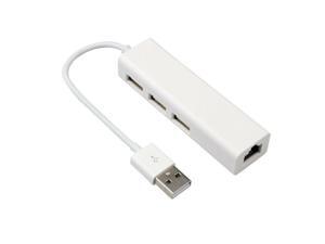 USB 2.0 3 Port HUB RJ45 Ethernet Lan Network Adapter USB 2.0 3 Port HUB RJ45 Ethernet Lan Network Adapter