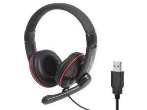 USB Headset Stereo Gaming Headphone Earphone Microphone Mic Ear Cup USB Headset Stereo Gaming Headphone Earphone Microphone Mic Ear Cup