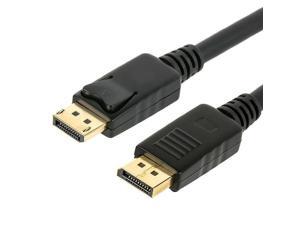 High Speed 6Ft Display Port DP Male to DisplayPort Male Adapter Cable Cord 1080P High Speed 6Ft Display Port DP Male to DisplayPort Male Adapter Cable Cord 1080P