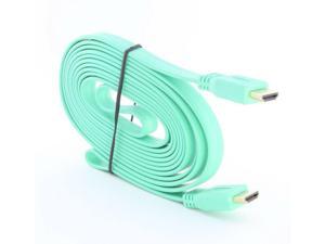 10Ft Flat Male to Male V1.4 HDMI Cable Cord for Audio Vedio HDTV TV 1080P 10Ft Flat Male to Male V1.4 HDMI Cable Cord for Audio Vedio HDTV TV 1080P