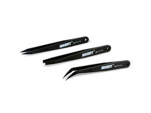 JAKEMY JM-T11 3in1 Anti-stc Heat Resistant Flat Pointed Curved Tweezers Set JAKEMY JM-T11 3in1 Anti-stc Heat Resistant Flat Pointed Curved Tweezers Set