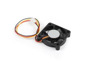 Fan 50x50x10mm 5x5x1cm Mini Small Fan 3Pin Power 5V 50mm 5cm Black Fan 50x50x10mm 5x5x1cm Mini Small Fan 3Pin Power 5V 50mm 5cm Black