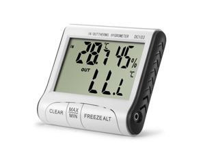 Thermometer Humidity Temperature Hygrometer Digital LCD Display Meter Thermometer Humidity Temperature Hygrometer Digital LCD Display Meter