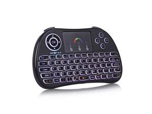 Wireless Touch Pad Keyboard USB 2.4G Multi Point w RGB Backlight Cordless Keypad Wireless Touch Pad Keyboard USB 2.4G Multi Point w RGB Backlight Cordless Keypad