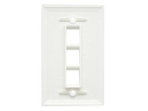 Ethernet Network Cat6 Cat5e Wall Plate 3 Port RJ45 Connector Socket Ethernet Network Cat6 Cat5e Wall Plate 3 Port RJ45 Connector Socket